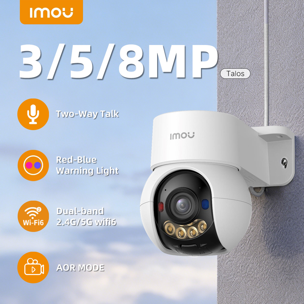 Eufy Camera E220 - IMOU Talos 3/5/8MP 2K/3K/4K Two-way Talk