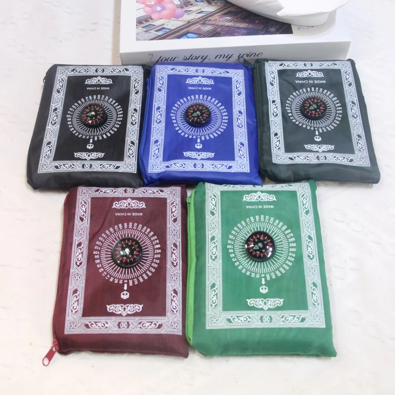 5pcs Portable Prayer Rug with  - Maranta Prayer Plant review and price